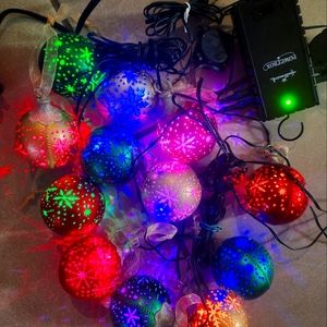 Hallmark vintage ornaments with power box total 12 ornaments